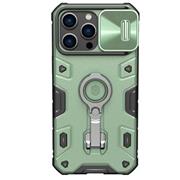 Nillkin CamShield Armor PRO Zadní Kryt pro Apple iPhone 14 Pro Max Dark Green