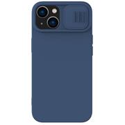 Nillkin CamShield Silky Magnetic Silikonový Kryt pro Apple iPhone 14 Plus Blue