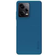 Nillkin Super Frosted Zadní Kryt pro Xiaomi Redmi Note 12 Pro 5G/Poco X5 Pro 5G Peacock Blue