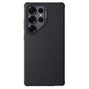 Nillkin Synthetic Fiber PRO Magnetic Zadní Kryt pro Samsung Galaxy S25 Ultra Black 