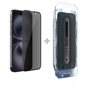 Nillkin Tvrzené Sklo 0.25mm Guardian 2.5D pro Apple iPhone 16 Black (s aplikátorem)