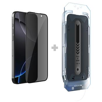 Nillkin Tvrzené Sklo 0.25mm Guardian 2.5D pro Apple iPhone 16 Pro Max Black (s aplikátorem)