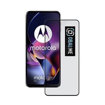 OBAL:ME 5D Tvrzené Sklo pro Motorola G54 5G/Power Edition Black