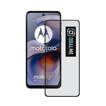 OBAL:ME 5D Tvrzené Sklo pro Motorola G55 Black