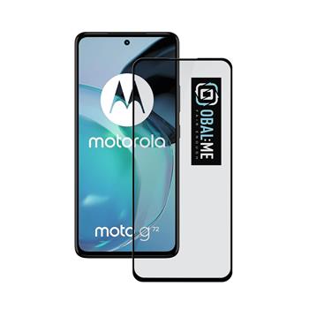 OBAL:ME 5D Tvrzené Sklo pro Motorola G72 Black