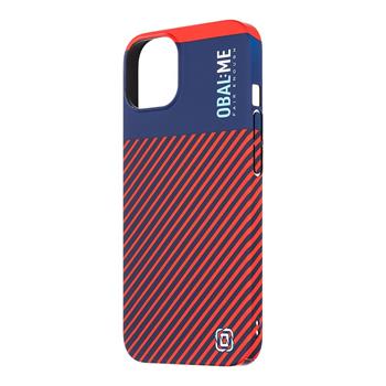 OBAL:ME Flossy Stripes Kryt pro Apple iPhone 13 Blue/Red