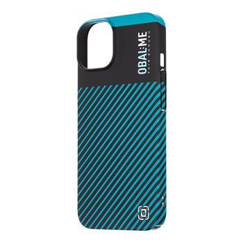 OBAL:ME Flossy Stripes Kryt pro Apple iPhone 14 Black/Teal