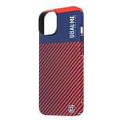 OBAL:ME Flossy Stripes Kryt pro Apple iPhone 14 Blue/Red