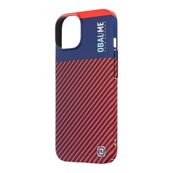 OBAL:ME Flossy Stripes Kryt pro Apple iPhone 15 Blue/Red