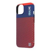 OBAL:ME Flossy Stripes Kryt pro Apple iPhone 15 Blue/Red