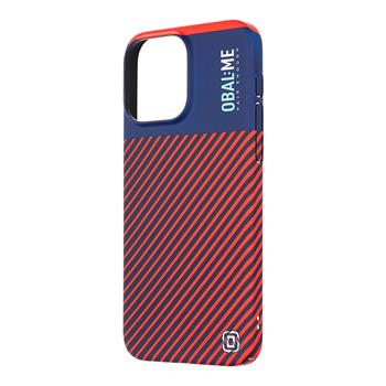 OBAL:ME Flossy Stripes Kryt pro Apple iPhone 15 Pro Max Blue/Red