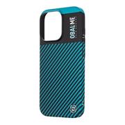 OBAL:ME Flossy Stripes Kryt pro Apple iPhone 16 Pro Black/Teal