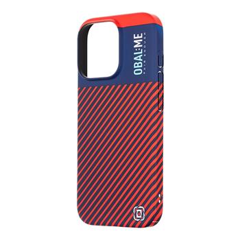 OBAL:ME Flossy Stripes Kryt pro Apple iPhone 16 Pro Blue/Red