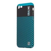 OBAL:ME Flossy Stripes Kryt pro Apple iPhone 7/8/SE2020/SE2022 Black/Teal