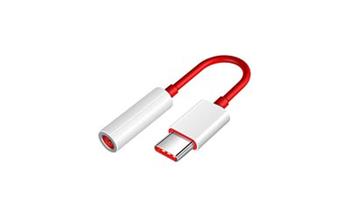 OnePlus USB-C to 3,5mm Adapter Red