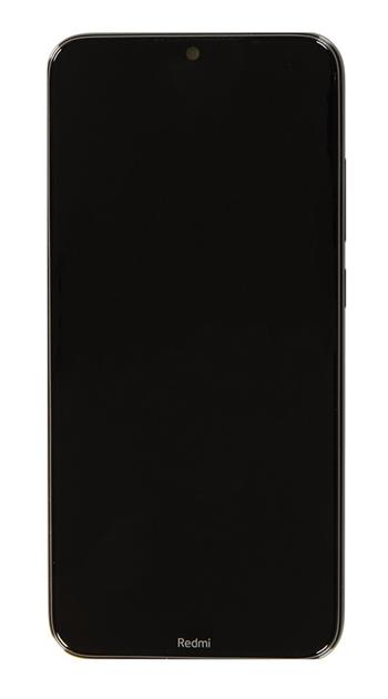 LCD displej + Dotyková Deska + Přední Kryt pro Xiaomi Redmi Note 8 Black (Service Pack)