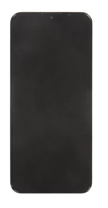 Motorola E7 Plus LCD displej + Dotyková Deska + Přední Kryt Black (Service Pack)