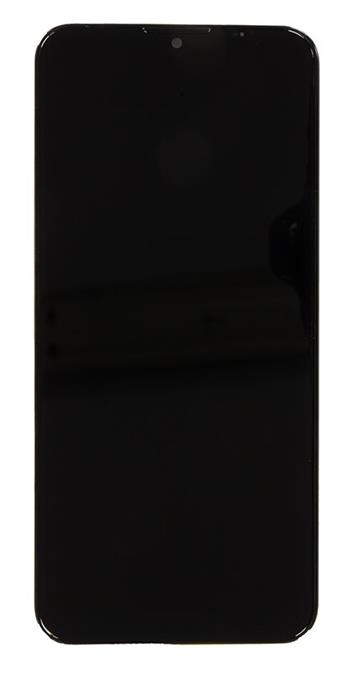 Motorola G9 Play LCD displej + Dotyková Deska + Přední Kryt Black (Service Pack)