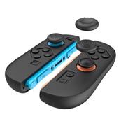 iPega SW2083A Silikonové Krytky JoyCon Ovladače pro Nintendo Switch 2 Black