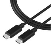 Tactical Smooth Thread Cable USB-C/USB-C  0.3m Black