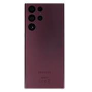 Samsung S908B Galaxy S22 Ultra Kryt Baterie Burgundy (Service Pack)