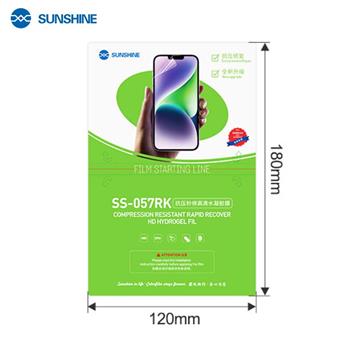 SUNSHINE SS-057RK Hydrogelová Folie pro Smartphony Pack 50 kusů