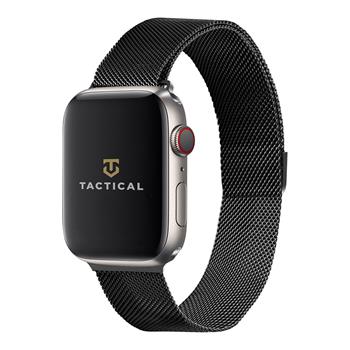 Tactical 351 Loop Magnetický Kovový Řemínek pro Apple Watch 1/2/3/4/5/6/7/8/9/SE 42/44/45mm Black