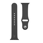 Tactical 456 Silikonový Řemínek pro Apple Watch 1/2/3/4/5/6/7/8/9/SE 38/40/41mm Black