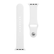 Tactical 465 Silikonový Řemínek pro Apple Watch 1/2/3/4/5/6/7/8/9/SE 38/40/41mm White