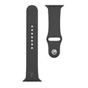 Tactical 488 Silikonový Řemínek pro Apple Watch 1/2/3/4/5/6/7/8/9/10/SE 42/44/45/46mm Black