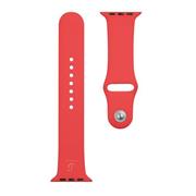 Tactical 498 Silikonový Řemínek pro Apple Watch 1/2/3/4/5/6/7/8/9/10/SE 42/44/45/46mm Red