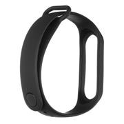 Tactical 513 Silikonový Řemínek pro Xiaomi Mi Band 3/4 Black