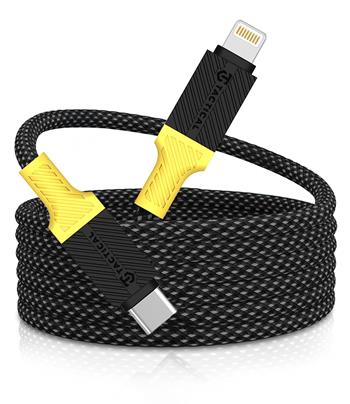 Tactical MagRope USB-C/Lightning 1m Black/Yellow