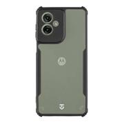 Tactical Quantum Stealth Kryt pro Motorola G55 Clear/Black