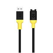 Tactical Recce 3:20 kabel pro Garmin USB-A Black/Yellow