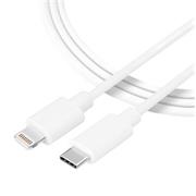 Tactical Smooth Thread Cable USB-C/Lightning 2m White