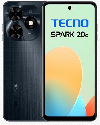 Tecno Spark 20C DualSIM 4+128GB gsm tel. Gravity Black