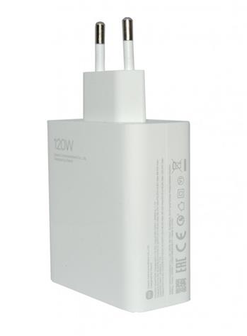 Xiaomi MDY-13-EE USB-A 120W Cestovní Nabíječka White (Bulk)