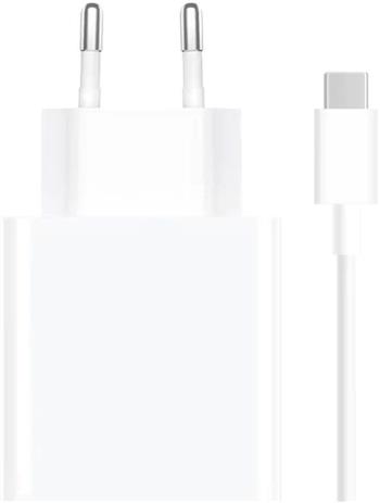 Xiaomi MDY-16-EF USB-A 33W Cestovní Nabíječka + USB-C 3A Datový Kabel White