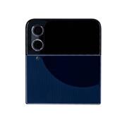 Zadní kryt vč Displeje + Čočky Fotoaparátu Samsung F721 Galaxy Z Flip 4 5G Navy (Service Pack)